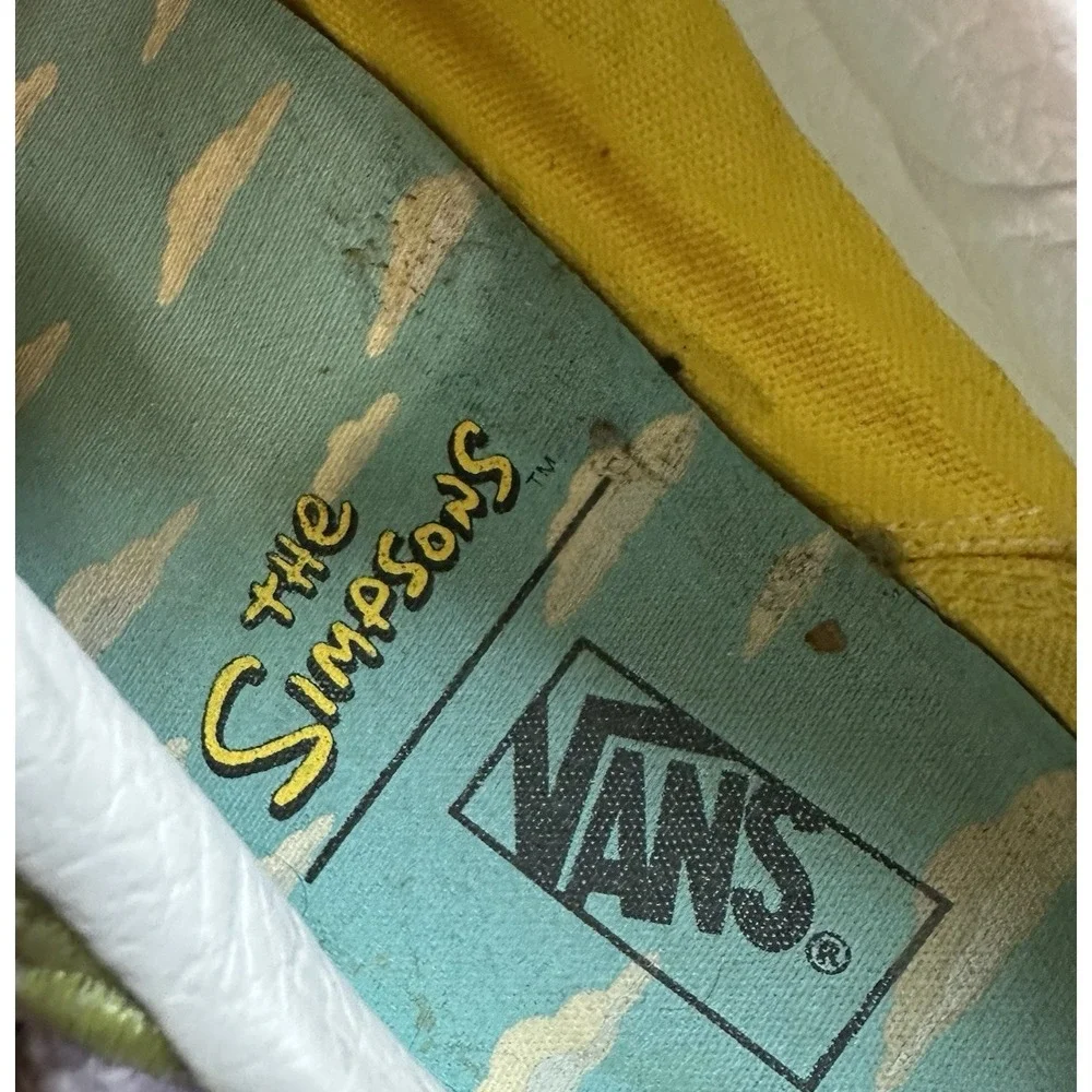 Vans Off the Wall Simpsons Bouviers Shoes Old Skool Skating Sz 7 Mens Womens 8.5